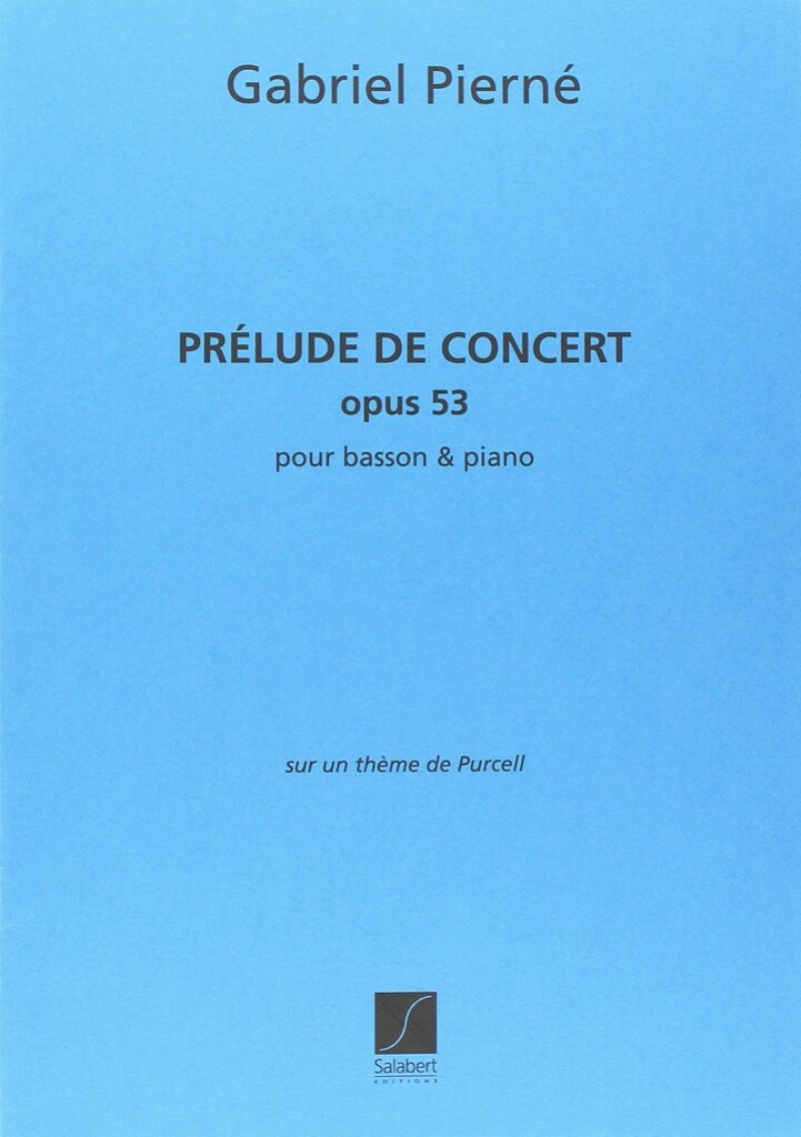 Prelude De Concert, Op. 53